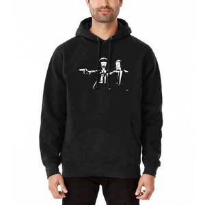 Sudadera con capucha con serigrafía transpirable de alta calidad 100% hecha a medida para hombres, forro polar informal para invierno - Product Image 1