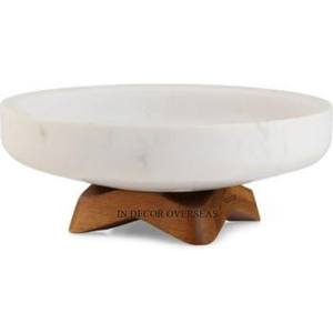 Most Demanding Black Color Round Shape <b>Bowl</b> With Gold Plated Metal Base Table Centerpiece Fruits And Sweets Serving <b>Bowl</b> Supply - Product Image 2