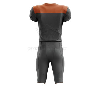 Conjunto de Uniforme de Fútbol Americano Personalizado, Jersey Transpirable de Alto Rendimiento y Pantalones Acolchados para Entrenamiento, Práctica y Día de Juego - Product Image 3