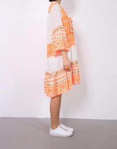 Robe longue bohème à col en V sans manches, broderie de perles à motif Paisley, découpe ajourée, taille standard, convient aux tailles 36-44 - Product Image 5
