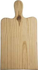 Planche à découper en bois en forme de rectangle de conception moderne avec poignée et planche à découper de fruits et légumes - Product Image 2