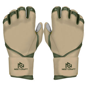 Vêtements d'entraînement Gants de frappeur de baseball confortables pour le sport Gants de frappeur de baseball de taille adulte de longueur régulière - Product Image 1