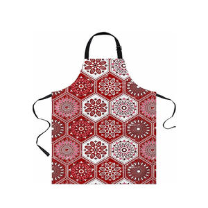 Delantal de cocina de alta calidad Tela de algodón Tacto suave Diseño personalizado Delantales de cocina a bajo precio - Product Image 2