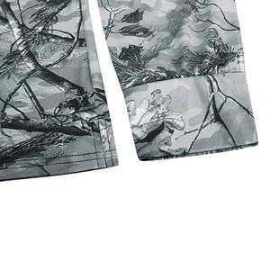 เสื้อโปโลเล่นกอล์ฟแขนยาวพิมพ์ลายสีระบายความร้อนใส่สบายใส่ได้ทั้งชายและหญิงเสื้อยืดใส่ทำงาน - Product Image 4