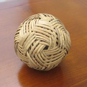 Boule de rotin vietnamienne à bon prix en rotin naturel Boule de rotin durable pour la décoration et le sport - Product Image 6