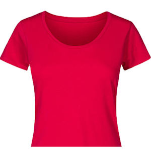 Camiseta Térmica de Invierno Personalizada para Mujer, Cuello Redondo, Manga Corta, Estilo Urbano, Color Sólido, Transpirable, Tejido de Felpa Ecológico, Orgánico - Product Image 5