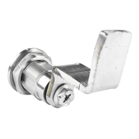 Verrous à compression à quart de tour ABA durables en acier inoxydable 316 chromé, anti-corrosion, à clé, pour compagnies aériennes