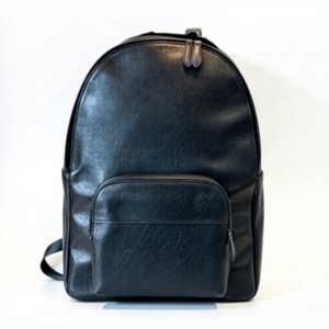 Minimalistischer PU-Rucksack 20-35L 7 Zoll Reißverschluss-Vordertasche Fleckresistent Vintage Damen-Rucksack für Büro Reisen Täglichen Gebrauch - Product Image 4