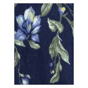 Cardigan Casual da Donna Karen Scott con Stampa Floreale, Taglia Small, Blu, in Lana e Pelliccia, per Autunno e Primavera, con Bottoni e Tecnica Jacquard - Product Image 3