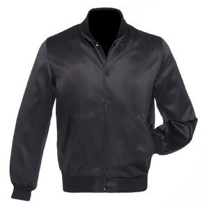 Custom High Quality Winter High Street Bomber <b>Jacket</b> for Men <b>Thin</b> Canvas <b>Waterproof</b> Breathable Windproof Customizable - Product Image 3