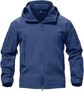 Chaqueta de Invierno Softshell de Poliéster Impermeable para Hombre, Chaquetas de Invierno Softshell de Forro Polar - Product Image 1