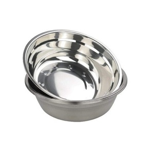 ชามสลัดทรงกลมสำหรับตกแต่งทำจากสเตนเลสสตีลทำมือตกแต่งโต๊ะรับประทานอาหารของคุณพร้อมขายในราคามาตรฐาน - Product Image 1