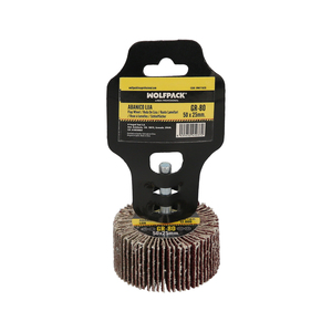 Carta Abrasiva a Ventaglio Grana 80 Misura O/ 50 x 25 mm. - Product Image 5