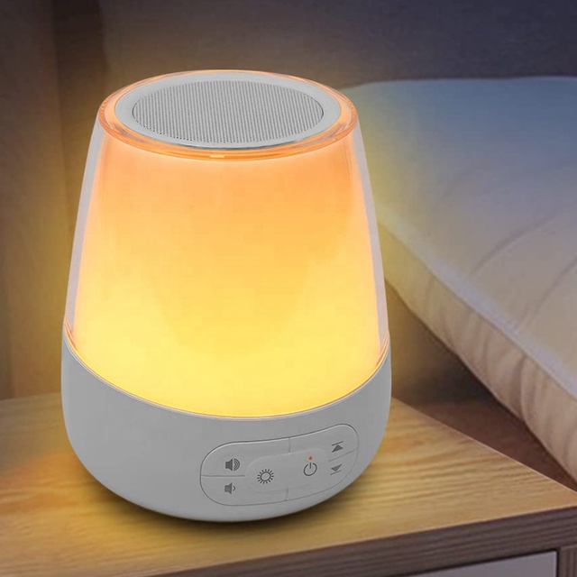 HiFiD HFD-W10 Baby Sound Machine Toy Touch Control 13 Colors Night Light White Noise Machine for Office Privacy