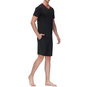 Conjuntos cortos de alta calidad para hombre, conjuntos de 2 piezas, conjunto de camisa y pantalones cortos informales de verano a la moda, ropa de calle informal, conjunto transpirable para hombre - Product Image 3