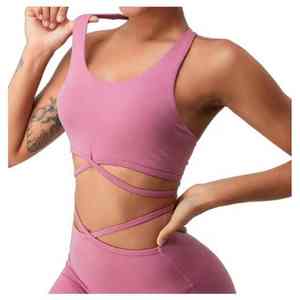 Conjunto Deportivo de Yoga de Primera Clase, Nuevo, Sin Costuras, de Spandex y Poliéster, Ropa de Gimnasio, Conjunto de 2 Piezas para Correr, Resistente al Agua - Product Image 3