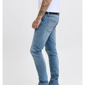 Jeans en denim grande taille pour femmes, pantalons décontractés pour hommes, nouveau design personnalisé avec logo, coupe régulière de haute qualité, brodés - Product Image 3