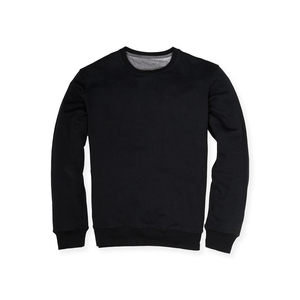 Sweat-shirt d'hiver décontracté pour homme en coton uni à col rond et manches longues avec broderie 3D en tissu polaire à séchage rapide - Product Image 6