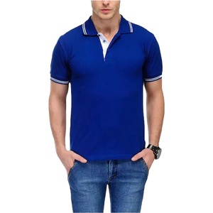 Camiseta de algodón grueso de lujo de primera calidad, unisex, con logo personalizado, camiseta polo, camiseta lisa, camiseta oversize para hombre. - Product Image 2