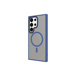 Coque Netzy 14 Plus pour Magsafe pour Galaxy S24 Ultra, coque rigide en PC, compatible avec la charge sans fil, coque arrière, givrage lilas, coque de téléphone portable - Product Image 6