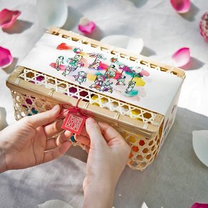 Caja de regalo de bambú ecológica para decoración, artesanía personalizada hecha A mano de Vietnam para la exportación 99GD - Product Image 2