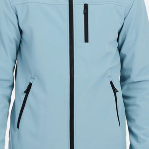 Vente chaude en gros Veste softshell d'hiver en toile à col montant imperméable pour homme Respirante Chaude Anti-froissement Séchage rapide Logo avant - Product Image 4
