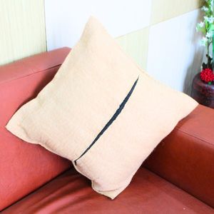 Handmade <b>Wool</b> <b>Felted</b> Cushion Cover Pure <b>Wool</b> Leaf Pattern <b>For</b> Home or Hotel Use Stitched Technique Direct from Nepal - Product Image 3