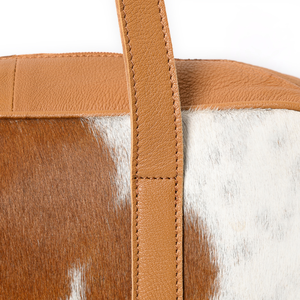 Bolsa de Viaje Ligera Hecha a Mano en Cuero Vacuno, Estilo Duffel - Product Image 5