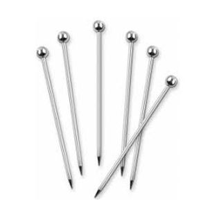 Juego de 6 púas de cóctel chapadas en cobre - Product Image 4