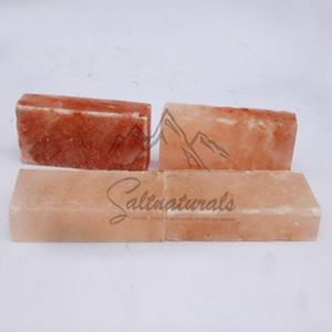 หินสีชมพูหิมาลัยสำหรับสปาภายในห้องซาวน่าและห้องเกลือติดตั้งไฟร์บริก20x10x5ซม. ทำในปากีสถาน - Product Image 4