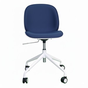 GAKB-53F Beetle Swivel Lift Chair Height Adjustment Classic Contemporary Design Foam PU Fabric Upholstery for Home Workshop Use - Product Image 4