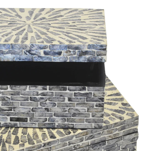 Boîte décorative en nacre de nouveau style pour la décoration de la maison et la boîte décorative de festival de cadeau de bijoux de stockage fabriquée au Vietnam - Product Image 6