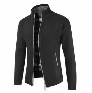 Oem Customized Embroidery logo Design <b>Men's</b> <b>Sweater</b> Stylish Winter Coat <b>Sweater</b> - Product Image 6