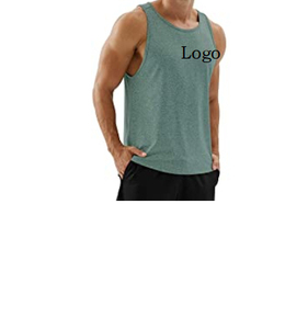 Men's Custom Logo Design Fitness Sports Tank Tops Price Stringer Tops for Mens - Product Image 2