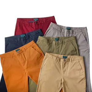 Calças chinos personalizadas masculinas, calças chinesas de alta qualidade para o verão, calças de sarja para homens, 2022