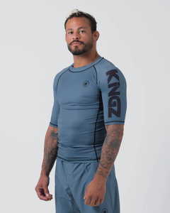 Rashguard MMA entièrement personnalisé, manches longues, impression par transfert thermique, séchage rapide, tissu 280g, chemises de sport 2025 par BWI - Product Image 3