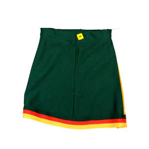 ชุดยูนิฟอร์มเชียร์ลีดเดอร์ผ้าสแปนเด็กซ์/คอตตอน พิมพ์ลายด้วยความร้อน สินค้าขายดีสำหรับผู้หญิง รุ่นใหม่ล่าสุด รับทำโลโก้สีตามสั่ง คุณภาพสูง รับผลิตแบบ OEM - Product Image 4