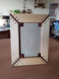 GARDEN CUSTOM WOODEN <b>PICTURE</b> <b>FRAME</b> BROWN PHOTO <b>FRAME</b> Solid Wood Rustic <b>Picture</b> <b>Frames</b> Display <b>for</b> <b>Wall</b> Decor - Product Image 4