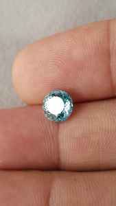 Diamante cultivado en laboratorio de color azul corte portugués para la fabricación de anillos, diamante suelto de color elegante certificado por IGI a bajo precio desde India. - Product Image 6