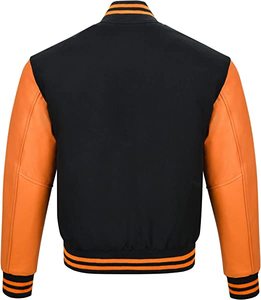 Racing Bomber hommes vestes automne manteau vêtements d'hiver femmes 2026 recadrée Streetwear université Baseball Letterman veste pour unisexe - Product Image 3