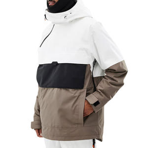 Veste de ski d'hiver sur mesure pour hommes OEM tissu imperméable impression de logos conception coupe-vent et fabrication de marque privée - Product Image 1