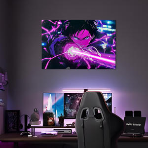 Enseigne lumineuse LED personnalisée poster Anime néon pour la maison mur salle <span class=keywords><strong>de</strong></span> <span class=keywords><strong>jeux</strong></span> mariage bar <span class=keywords><strong>voiture</strong></span> entreprises pour la décoration intérieure - Product Image 3