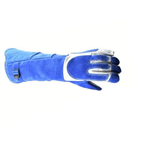 Guantes de Soldadura de Control Animal de Seguridad, Impermeables, de Cuero Vacuno, Color/Tamaño Personalizable, Logotipo, Cierre de Tirón para Entrenamiento en Gimnasio - Product Image 6
