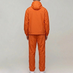 Custom Made 100% Nylon Oversize Fit <b>Zip</b> Up Hoodie & Baggy <b>Jogger</b> Tracksuit High Street Style Winter Wear Windproof Sweat suit - Product Image 3