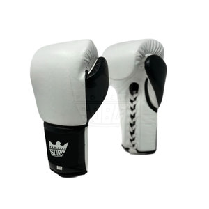 ถุงมือชกมวยแบบมีเชือกผูกสำหรับมืออาชีพถุงมือต่อยมวยดีไซน์ใหม่ - Product Image 1