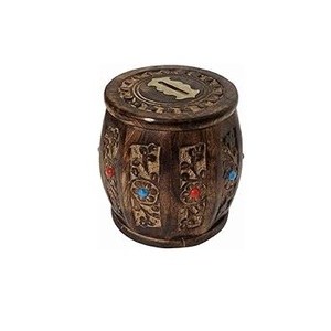 กระปุกออมสินทำจากไม้แบบสั่งทำกระปุกออมสินทรงสี่เหลี่ยมสำหรับใช้ประหยัดเงิน - Product Image 2