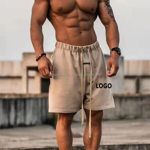 Shorts d'été pour hommes personnalisés, vente en gros OEM, logo et design personnalisés, coton/polyester respirant de haute qualité - Product Image 4