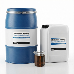 DL-Méthionine 99% en poudre et méthionine hydroxy liquide pour additifs alimentaires pour animaux - Product Image 1