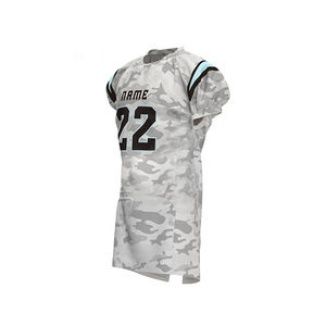 Bas quantité minimale de commande votre propre maillot de sublimation uniforme de football vêtements d'équipe vente en gros uniforme de maillot de football américain pour jeunes - Product Image 2