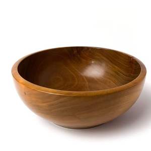 Bol à chocolat en bois d'acacia biodégradable et écologique fait à la main pour les célébrations du Ramadan et de l'Aïd - Product Image 4